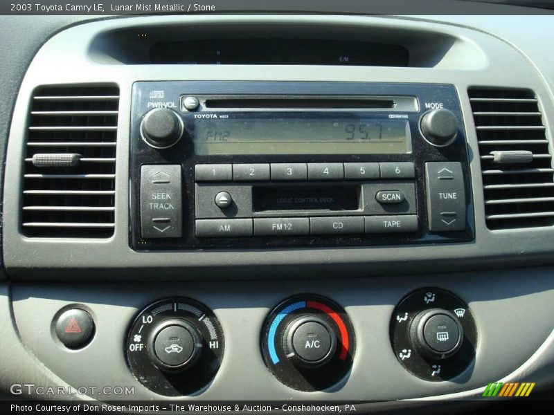 Lunar Mist Metallic / Stone 2003 Toyota Camry LE