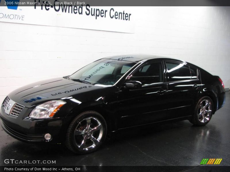 Onyx Black / Black 2006 Nissan Maxima 3.5 SL