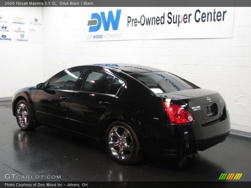 Onyx Black / Black 2006 Nissan Maxima 3.5 SL