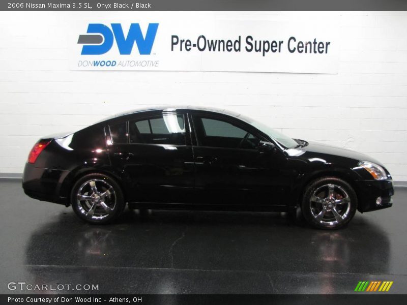 Onyx Black / Black 2006 Nissan Maxima 3.5 SL