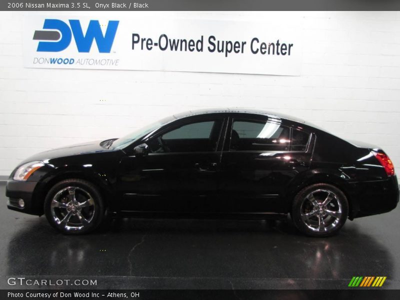 Onyx Black / Black 2006 Nissan Maxima 3.5 SL