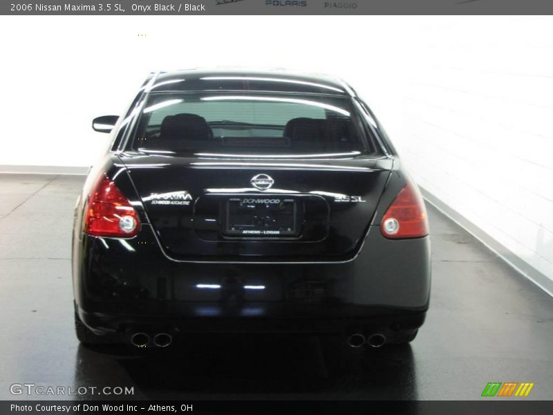 Onyx Black / Black 2006 Nissan Maxima 3.5 SL