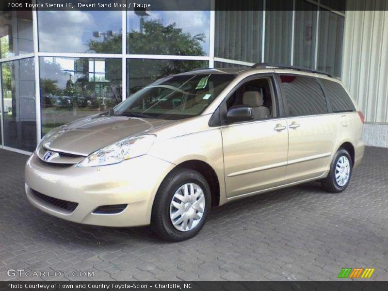 Desert Sand Mica / Taupe 2006 Toyota Sienna LE