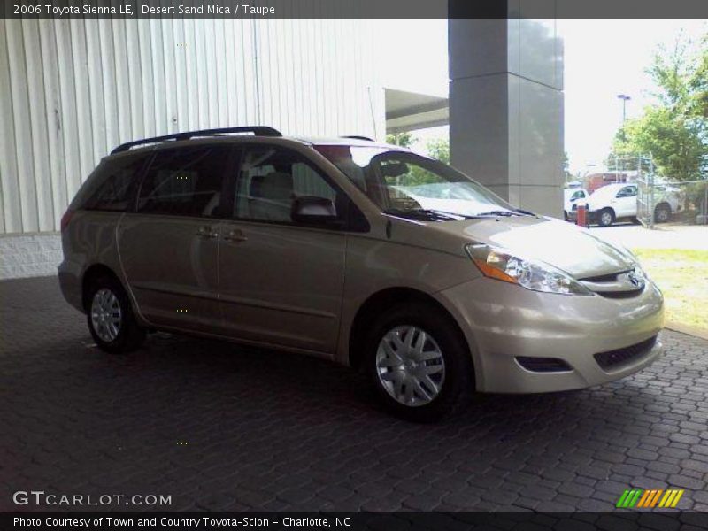 Desert Sand Mica / Taupe 2006 Toyota Sienna LE