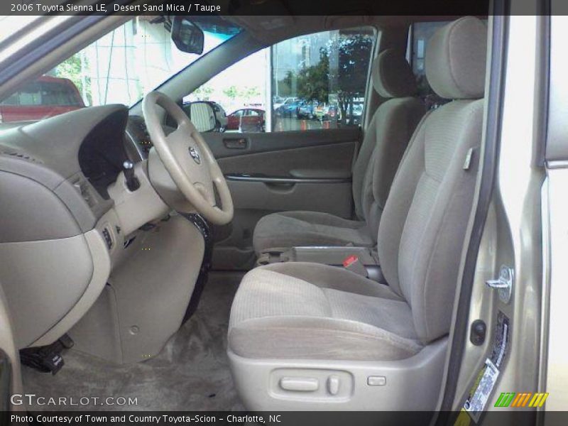 Desert Sand Mica / Taupe 2006 Toyota Sienna LE