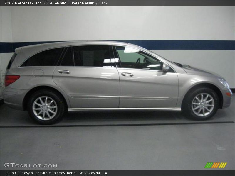 Pewter Metallic / Black 2007 Mercedes-Benz R 350 4Matic