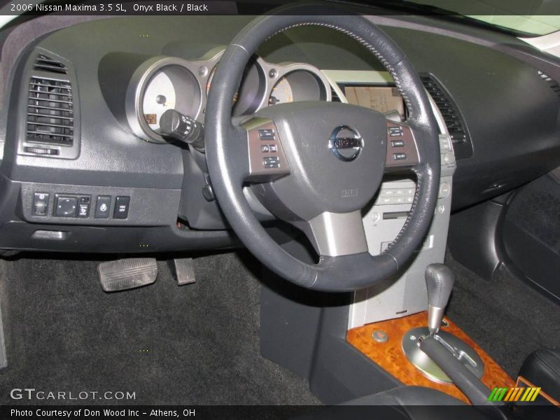 Onyx Black / Black 2006 Nissan Maxima 3.5 SL