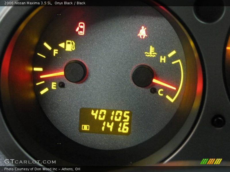 Onyx Black / Black 2006 Nissan Maxima 3.5 SL