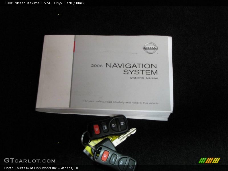 Onyx Black / Black 2006 Nissan Maxima 3.5 SL