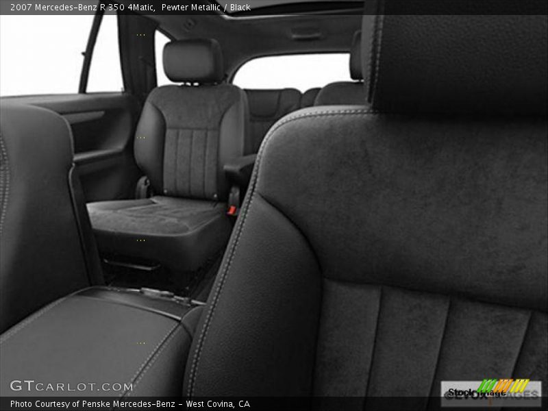 Pewter Metallic / Black 2007 Mercedes-Benz R 350 4Matic