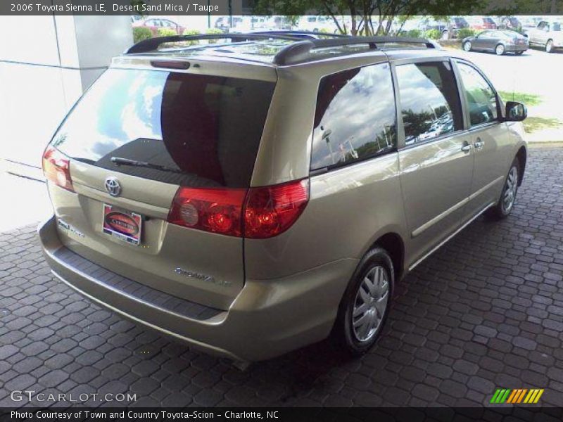 Desert Sand Mica / Taupe 2006 Toyota Sienna LE