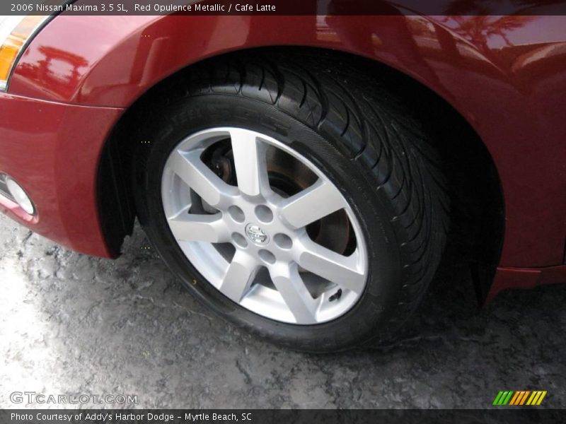 Red Opulence Metallic / Cafe Latte 2006 Nissan Maxima 3.5 SL