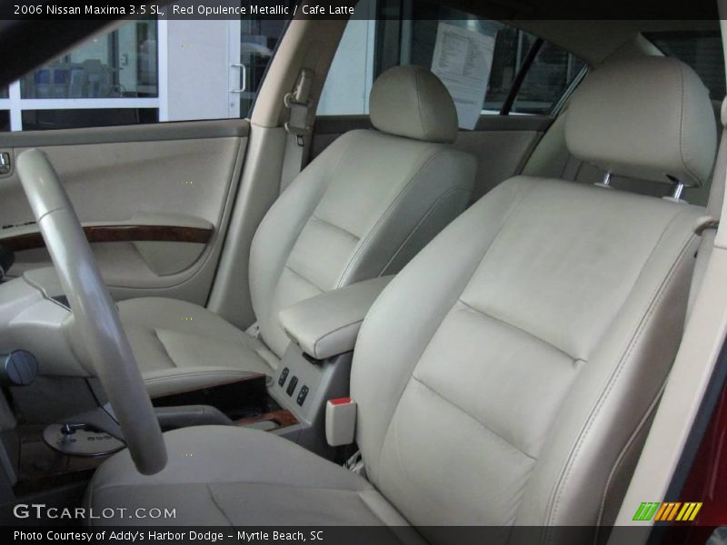 Red Opulence Metallic / Cafe Latte 2006 Nissan Maxima 3.5 SL