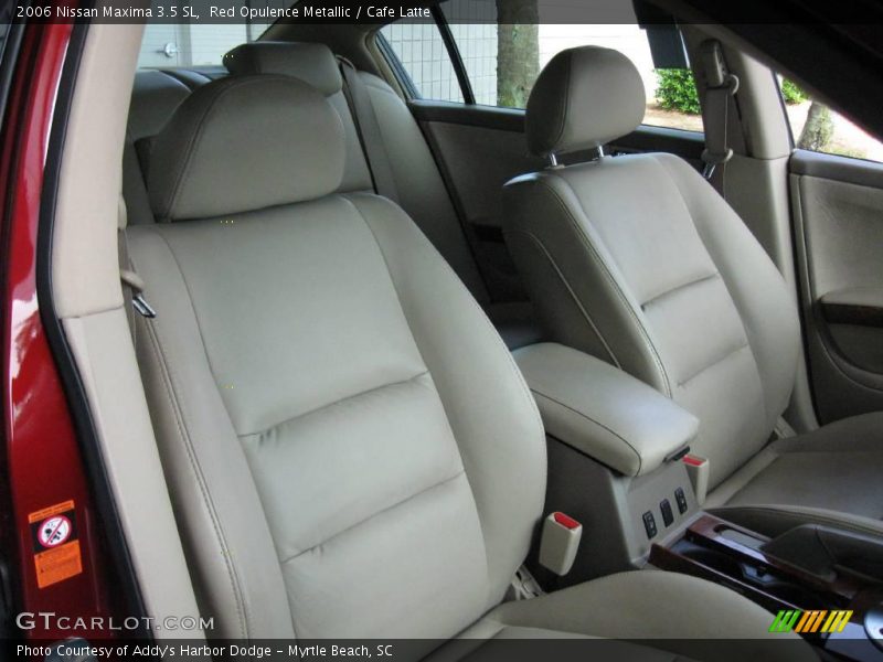 Red Opulence Metallic / Cafe Latte 2006 Nissan Maxima 3.5 SL