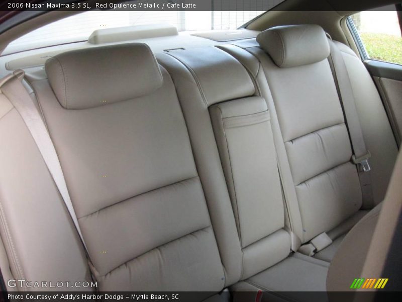 Red Opulence Metallic / Cafe Latte 2006 Nissan Maxima 3.5 SL