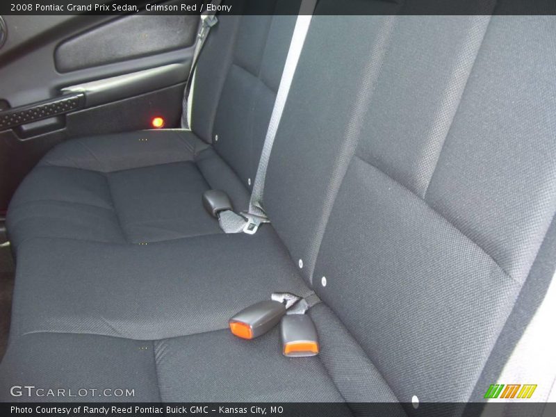 Crimson Red / Ebony 2008 Pontiac Grand Prix Sedan