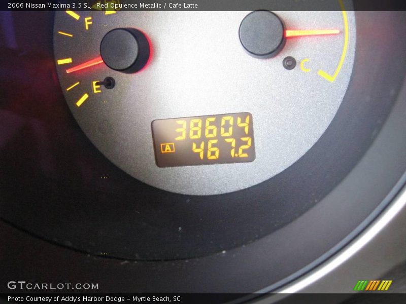 Red Opulence Metallic / Cafe Latte 2006 Nissan Maxima 3.5 SL