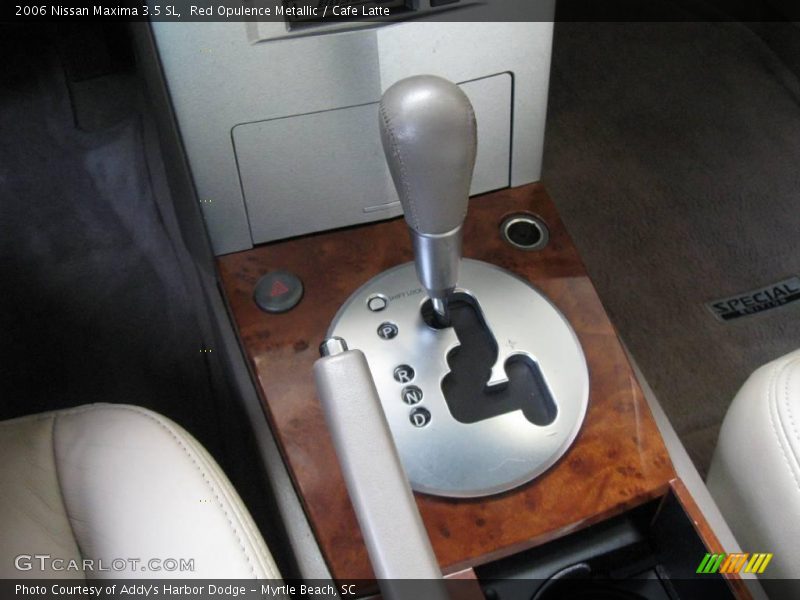 Red Opulence Metallic / Cafe Latte 2006 Nissan Maxima 3.5 SL