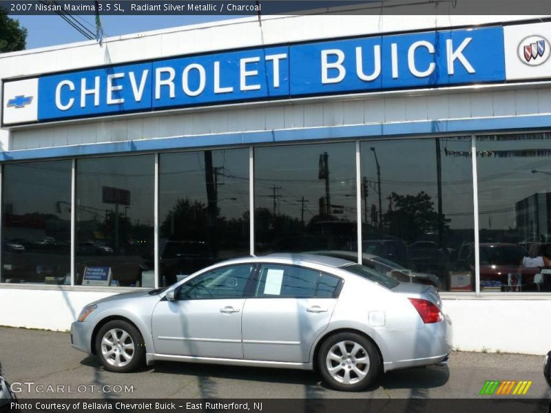 Radiant Silver Metallic / Charcoal 2007 Nissan Maxima 3.5 SL