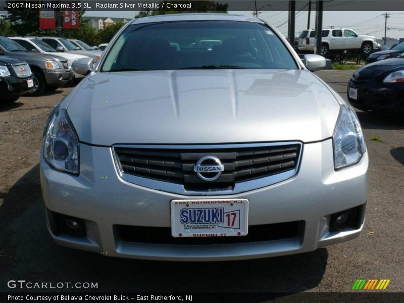 Radiant Silver Metallic / Charcoal 2007 Nissan Maxima 3.5 SL