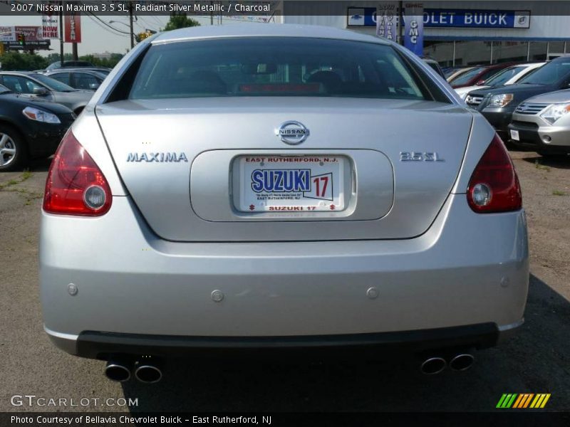 Radiant Silver Metallic / Charcoal 2007 Nissan Maxima 3.5 SL