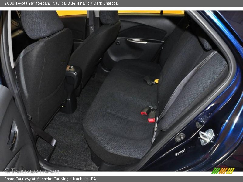 Nautical Blue Metallic / Dark Charcoal 2008 Toyota Yaris Sedan