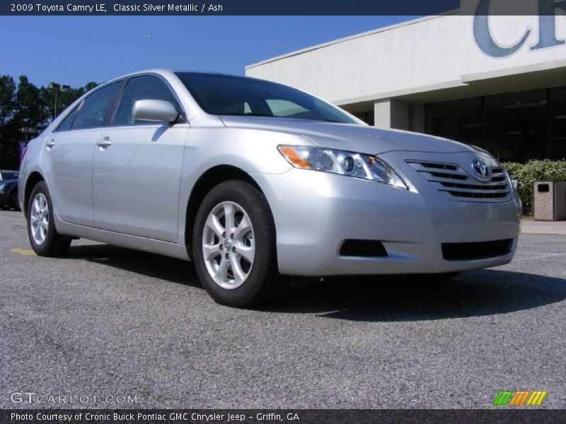 Classic Silver Metallic / Ash 2009 Toyota Camry LE