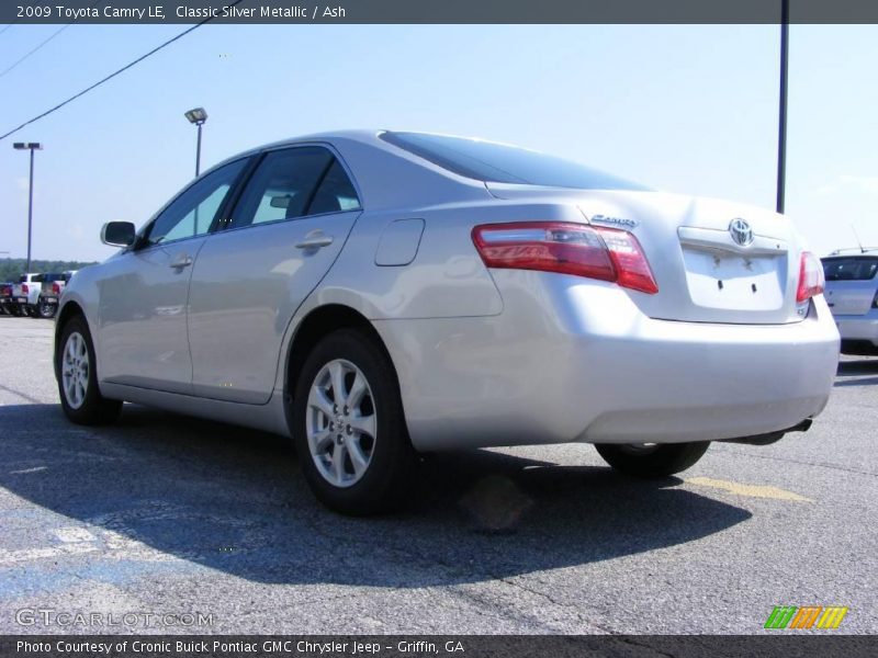 Classic Silver Metallic / Ash 2009 Toyota Camry LE