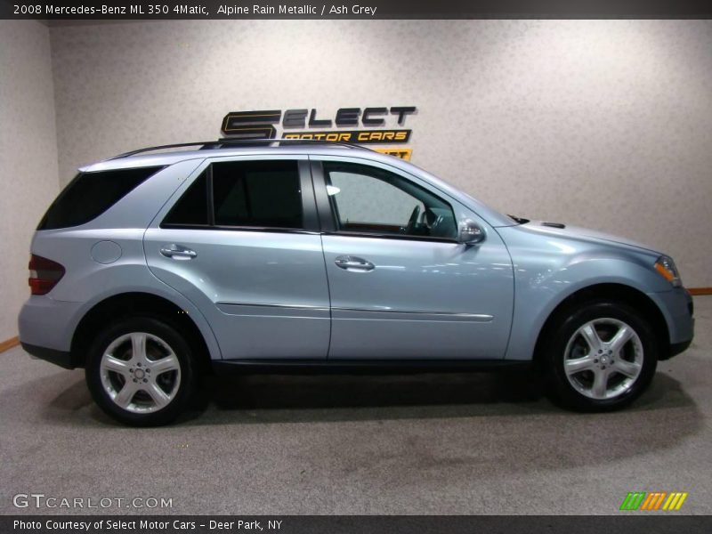 Alpine Rain Metallic / Ash Grey 2008 Mercedes-Benz ML 350 4Matic