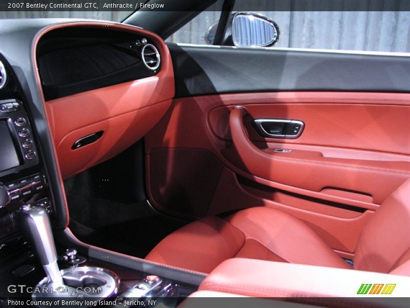 Anthracite / Fireglow 2007 Bentley Continental GTC