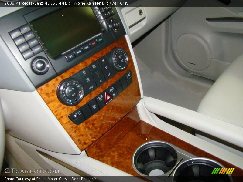 Alpine Rain Metallic / Ash Grey 2008 Mercedes-Benz ML 350 4Matic