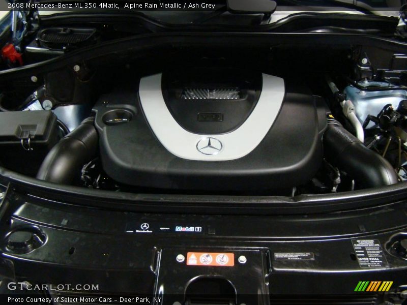 Alpine Rain Metallic / Ash Grey 2008 Mercedes-Benz ML 350 4Matic