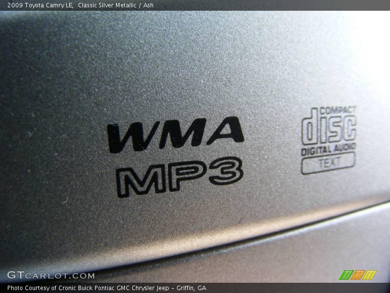 Classic Silver Metallic / Ash 2009 Toyota Camry LE