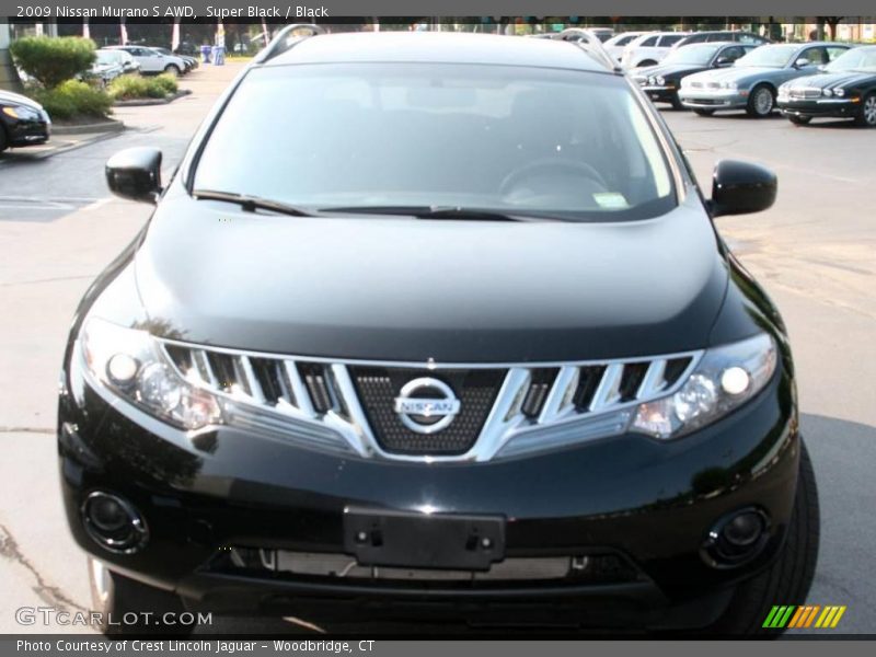 Super Black / Black 2009 Nissan Murano S AWD