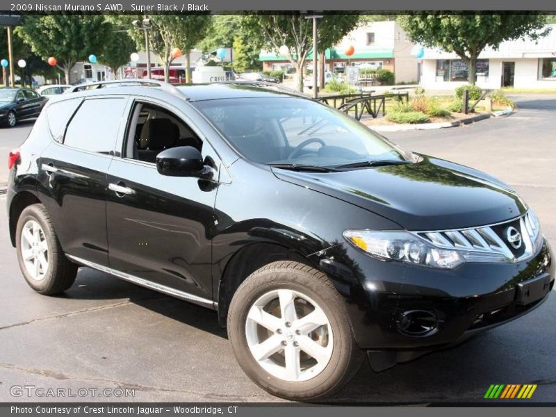 Super Black / Black 2009 Nissan Murano S AWD