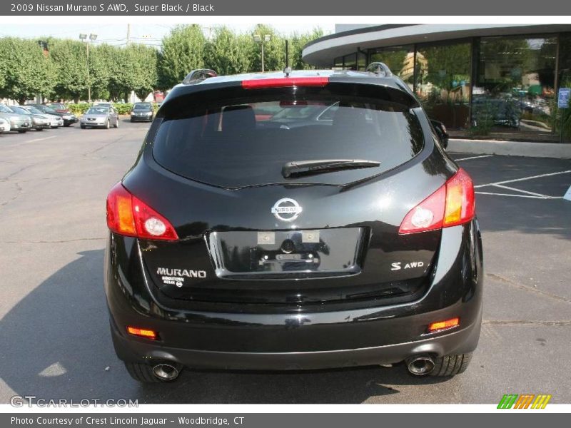 Super Black / Black 2009 Nissan Murano S AWD