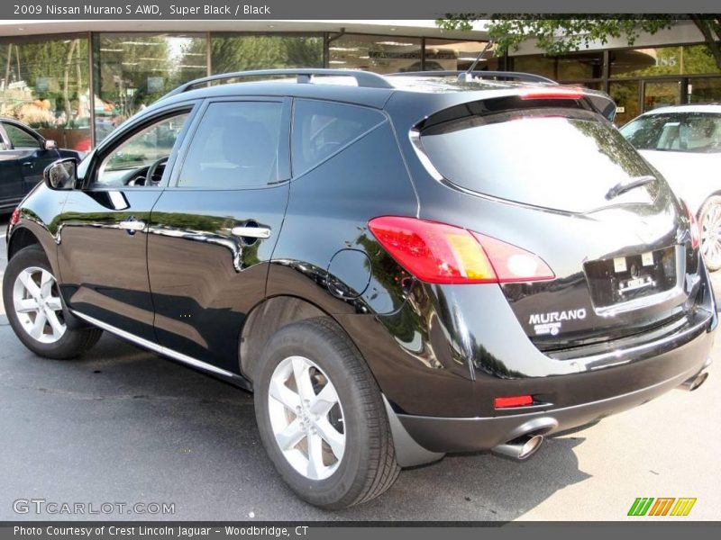 Super Black / Black 2009 Nissan Murano S AWD