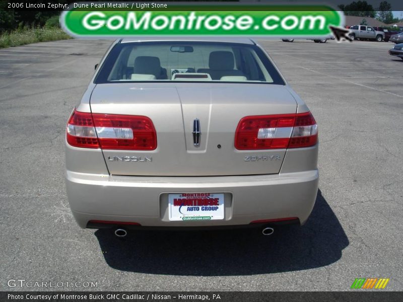 Dune Pearl Metallic / Light Stone 2006 Lincoln Zephyr