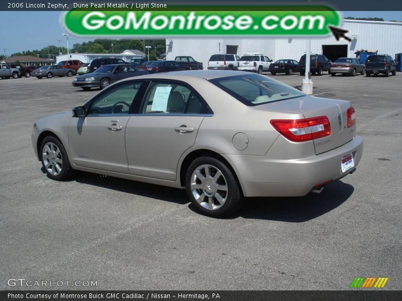 Dune Pearl Metallic / Light Stone 2006 Lincoln Zephyr