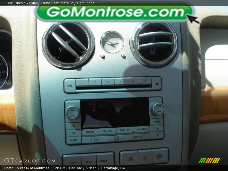 Dune Pearl Metallic / Light Stone 2006 Lincoln Zephyr