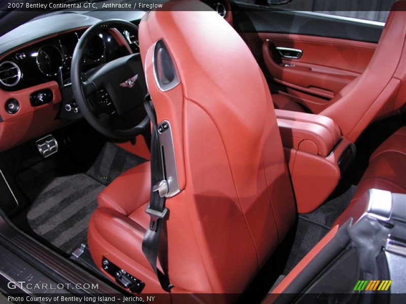 Anthracite / Fireglow 2007 Bentley Continental GTC