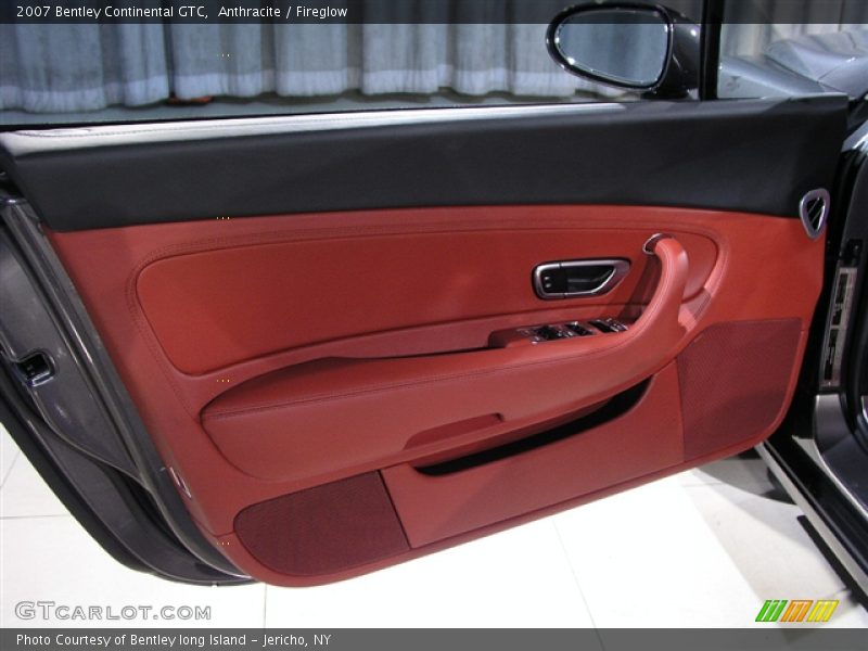 Anthracite / Fireglow 2007 Bentley Continental GTC