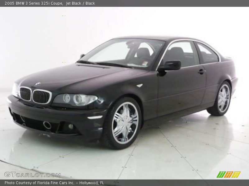 Jet Black / Black 2005 BMW 3 Series 325i Coupe