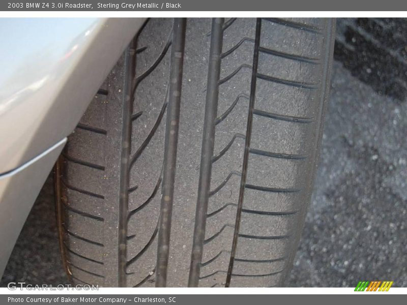 Sterling Grey Metallic / Black 2003 BMW Z4 3.0i Roadster