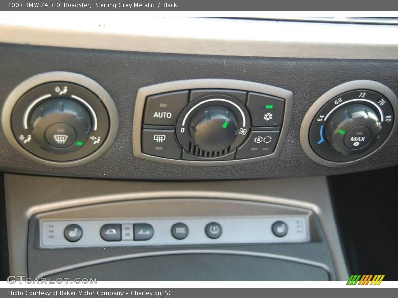 Sterling Grey Metallic / Black 2003 BMW Z4 3.0i Roadster