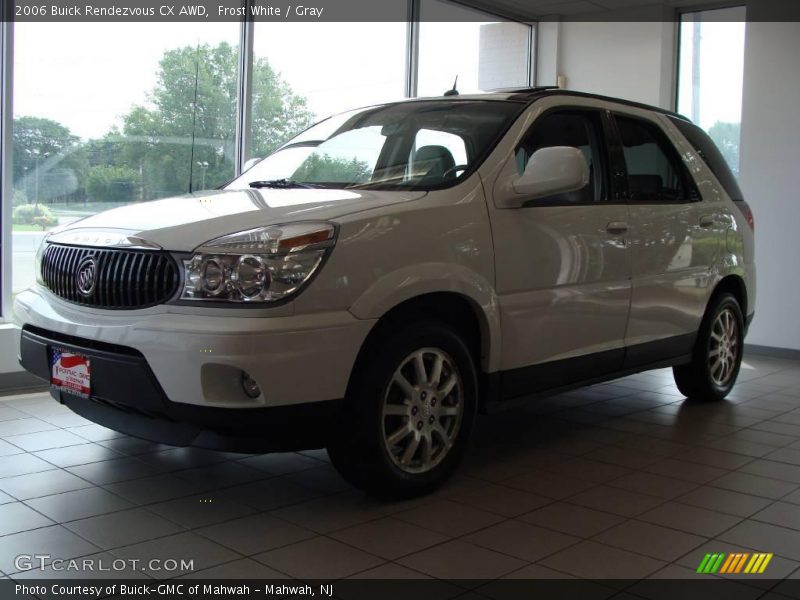 Frost White / Gray 2006 Buick Rendezvous CX AWD