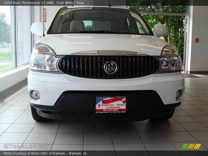 Frost White / Gray 2006 Buick Rendezvous CX AWD