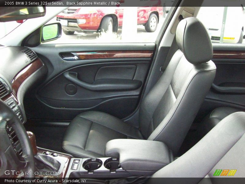 Black Sapphire Metallic / Black 2005 BMW 3 Series 325xi Sedan