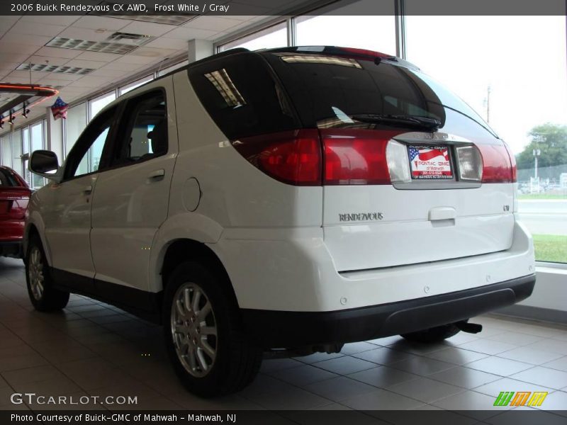 Frost White / Gray 2006 Buick Rendezvous CX AWD