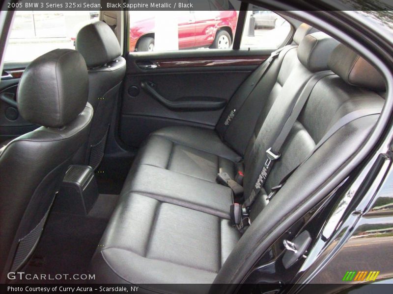 Black Sapphire Metallic / Black 2005 BMW 3 Series 325xi Sedan